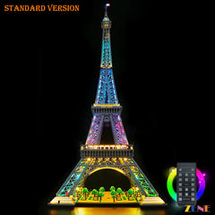 Lego Eiffel Tower 2023 w Light Kit