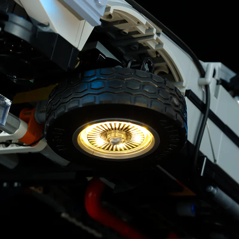 zene bricks LEGO Back to the Future Time Machine #10300 (upgrade ver.) Light Kit