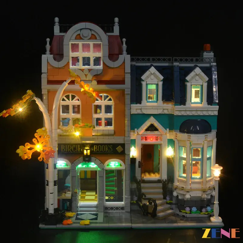 zene bricks LEGO Bookshop #10270 Light Kit