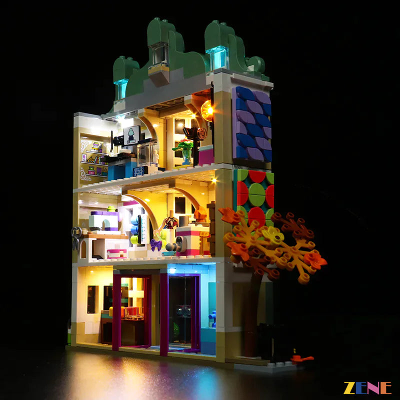 zene bricks LEGO Emma's Art School #41711 Light Kit