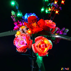Flower Bouquet Lego 10280 Light Kit Sets