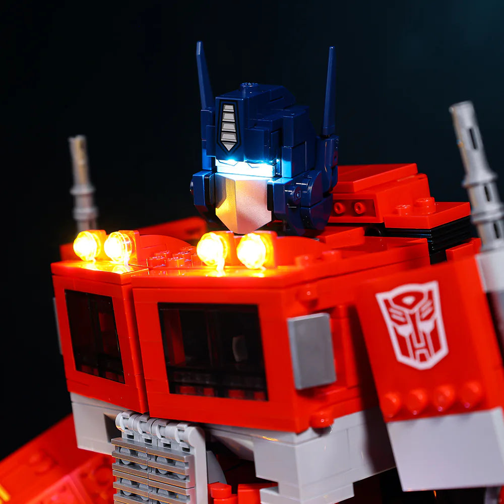 zene bricks LEGO Optimus Prime #10302 Light Kit