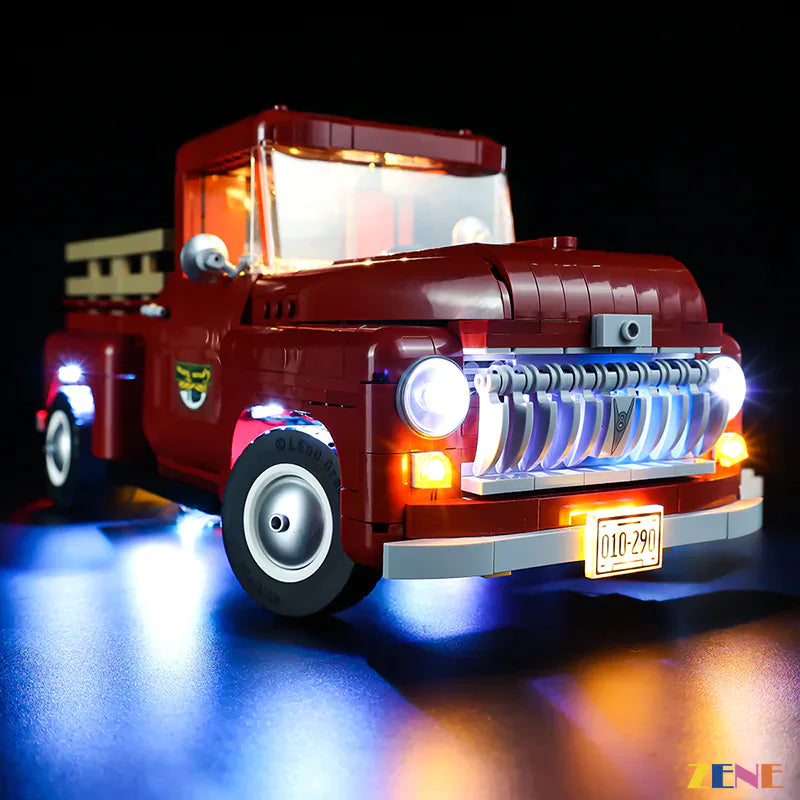 zene bricks LEGO Pickup Truck #10290 Light Kit