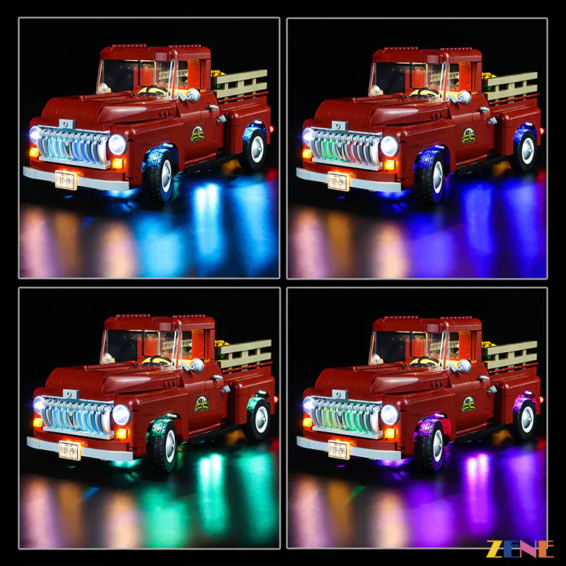 zene bricks LEGO Pickup Truck #10290 Light Kit