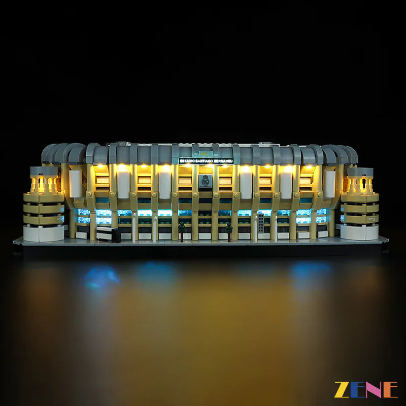 zene bricks LEGO Real Madrid – Santiago Bernabéu Stadium #10299 Light Kit