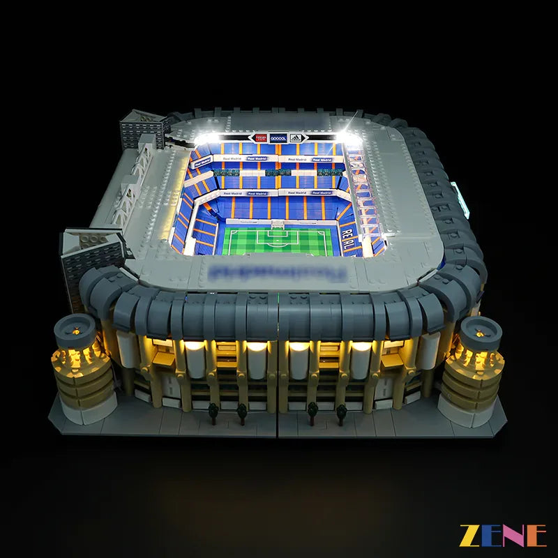 zene bricks LEGO Real Madrid – Santiago Bernabéu Stadium #10299 Light Kit