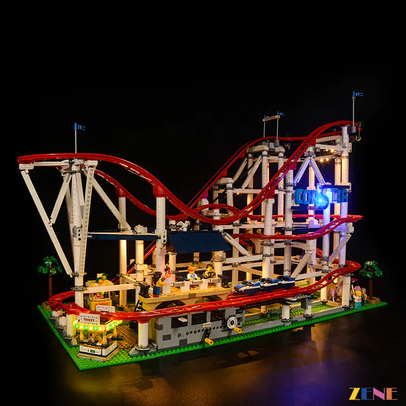 zene bricks LEGO Roller Coaster #10261 Light Kit
