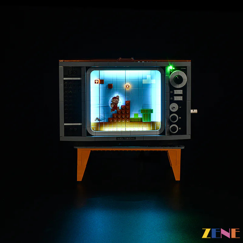 zene bricks LEGO Super Mario™ Nintendo Entertainment System™ #71374 Light Kit