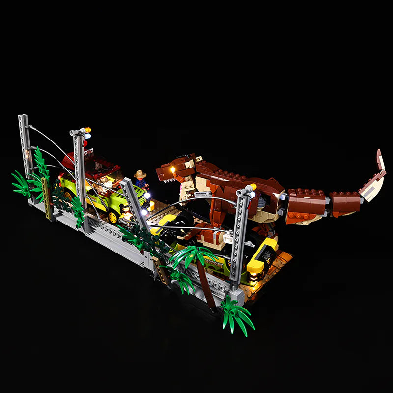 zene bricks LEGO T. rex Breakout #76956 Light Kit