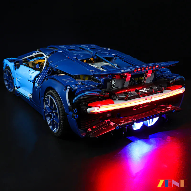 zene bricks Light Kit for LEGO Technic™ Bugatti Chiron #42083