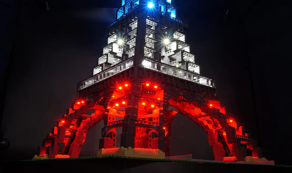 zene bricks LEGO The Eiffel Tower #10181 Light Kit