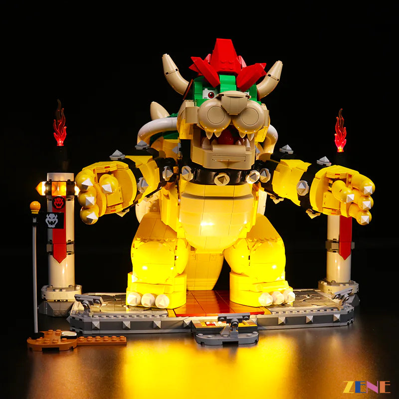 zene bricks LEGO The Mighty Bowser™ #71411 Light Kit