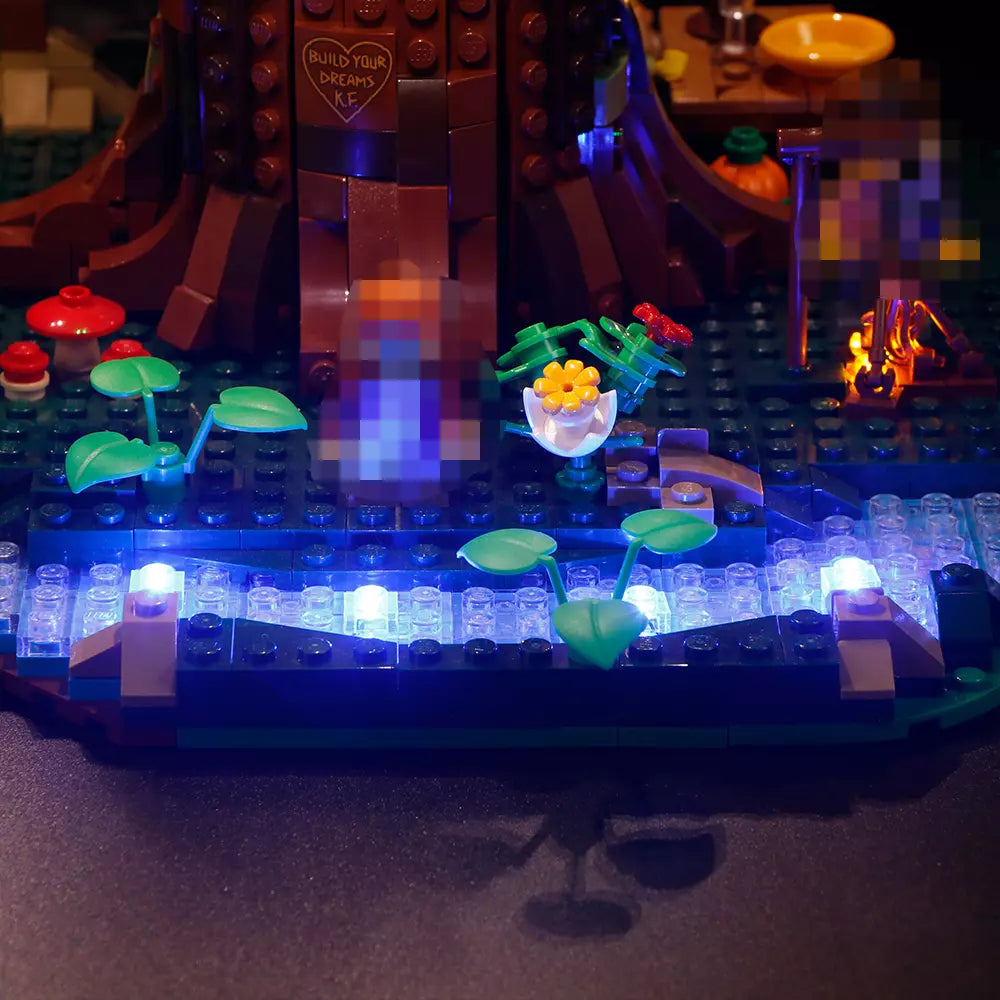 zene bricks Light Kit for Tree House #21318 (Upgrade Ver.)