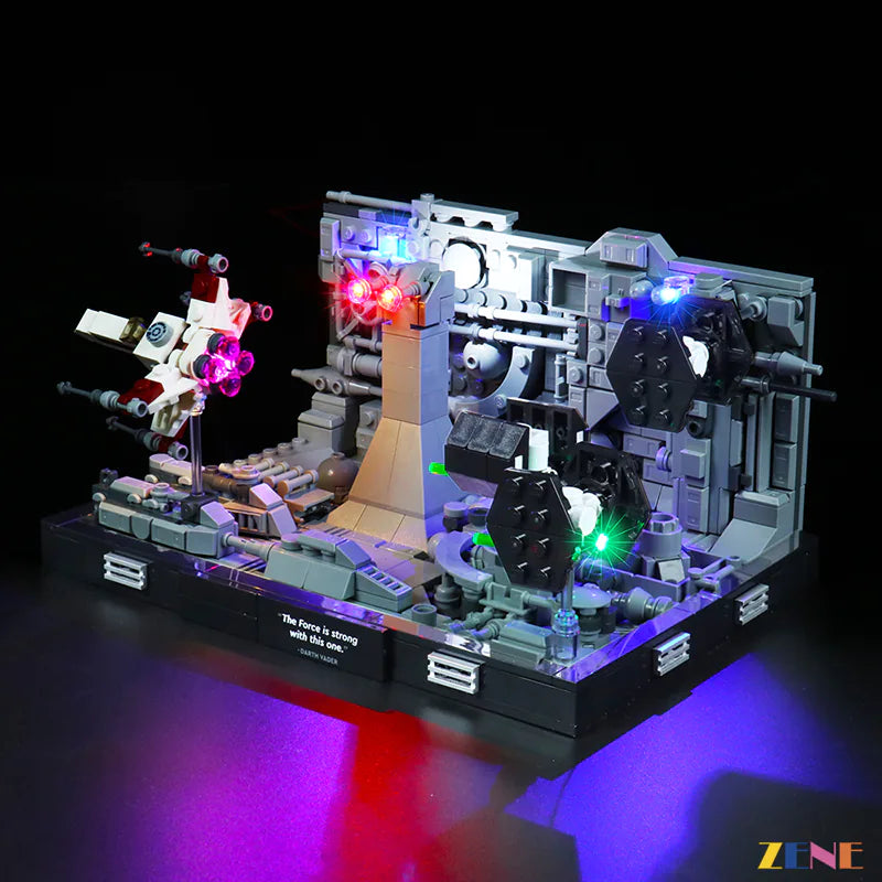 zene bricks LEGO Trench Run Diorama #75329 ver.2 Light Kit