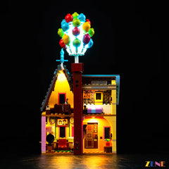 ZENE Light Bricks Up House
