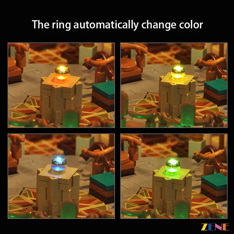 zene bricks Light Kit for LEGO RIVENDELL: Lord of the Rings #10316