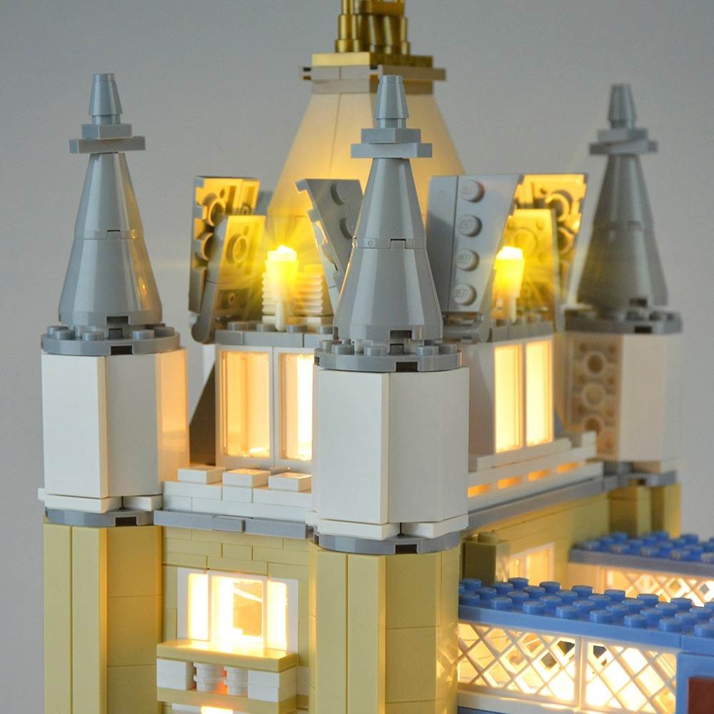 zene bricks LEGO London Tower Bridge #10214 Light Kit