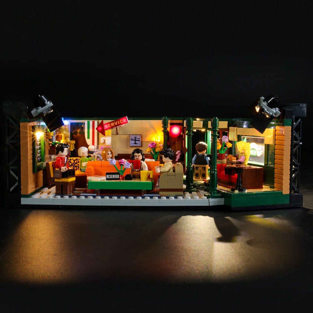 zene bricks LEGO Central Perk #21319 Light Kit