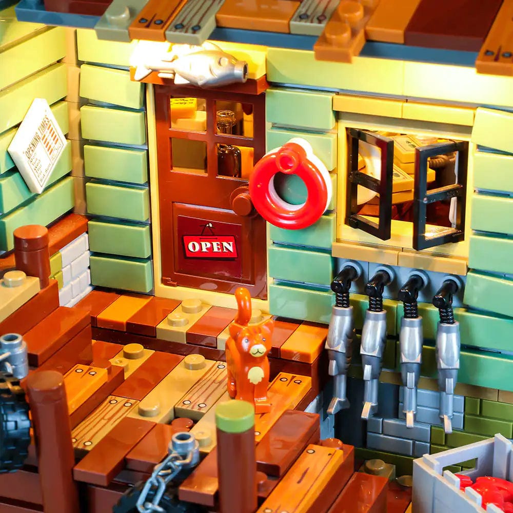 zene bricks LEGO Old Fishing Store  #21310 Light Kit
