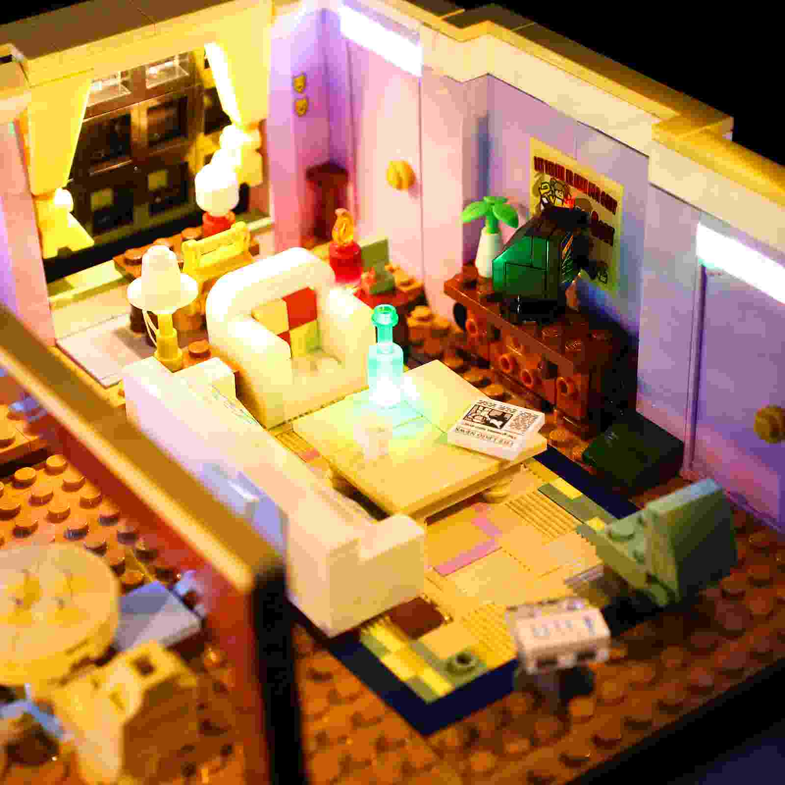 zene bricks LEGO The Friends Apartments #10292 Light Kit