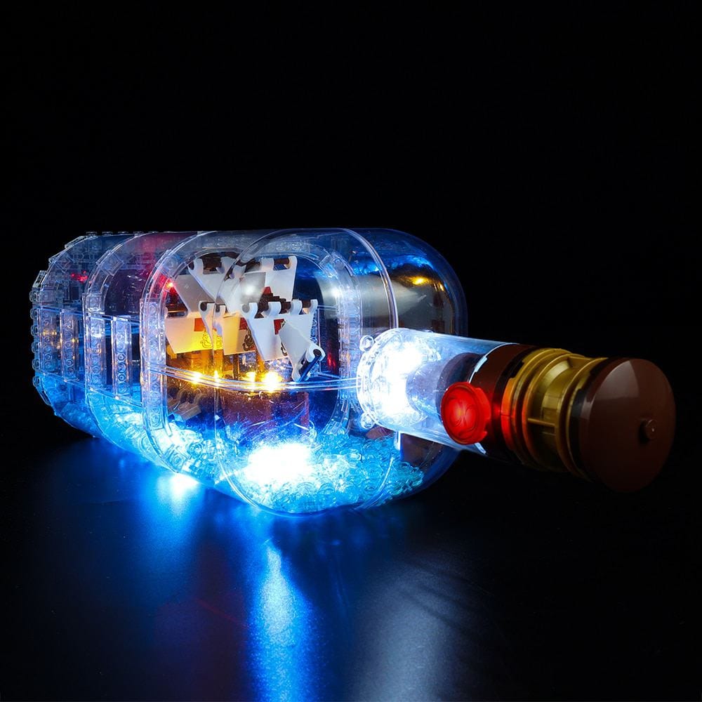 zene bricks LEGO Ship in a Bottle #21313 Light Kit