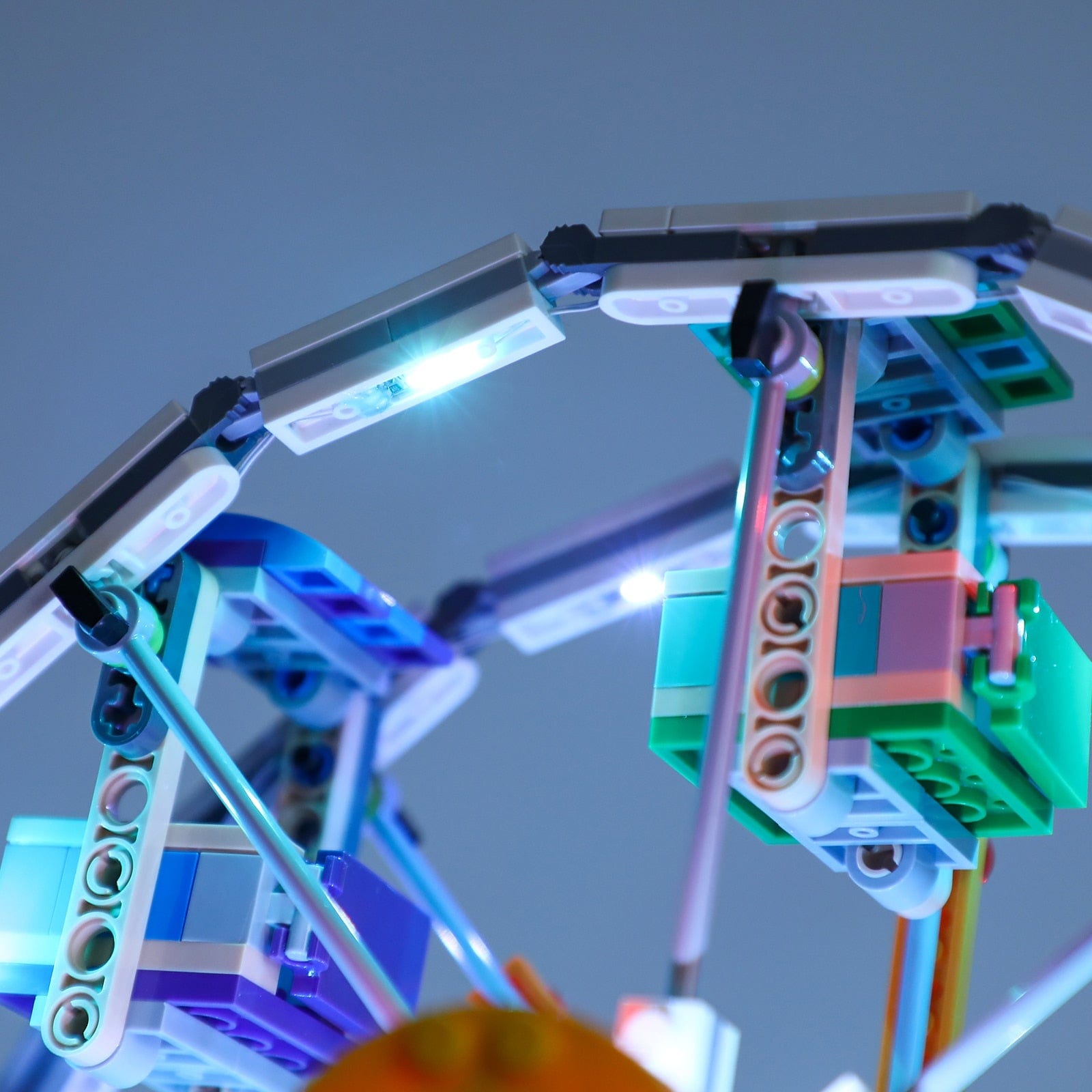zene bricks LEGO Ferris Wheel #31119 (RC & 12 RGB Colors) Light Kit