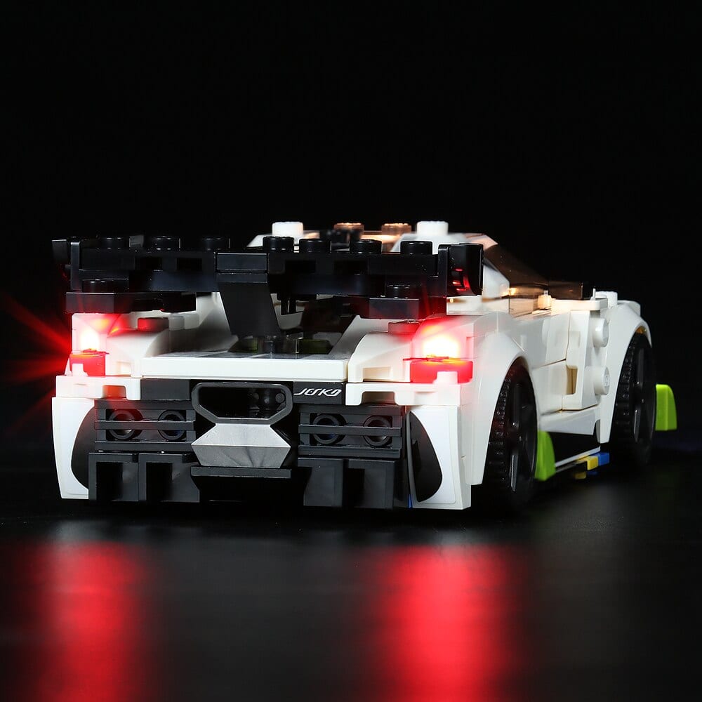 zene bricks LEGO Koenigsegg Jesko #76900 Light Kit