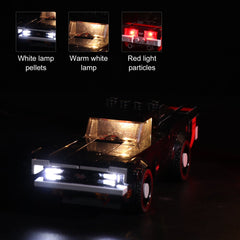 Lego Dodge Charger Rt Demon 75893 Light Kit