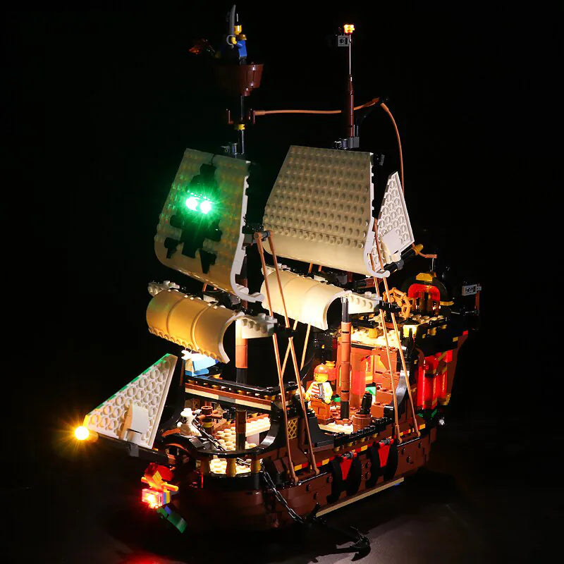 zene bricks LEGO Pirate Ship #31109 Light Kit