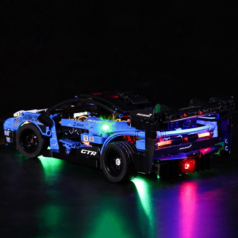 zene bricks Light Kit for LEGO McLaren Senna GTR #42123