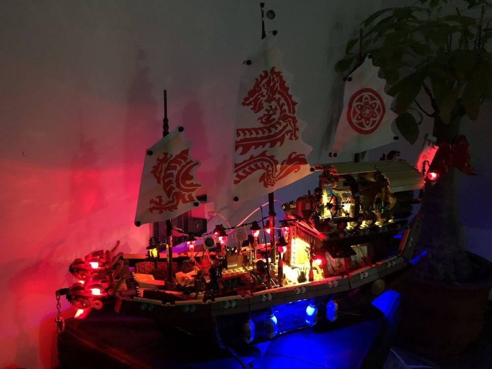 zene bricks LEGO Destiny's Bounty #70618 Light Kit