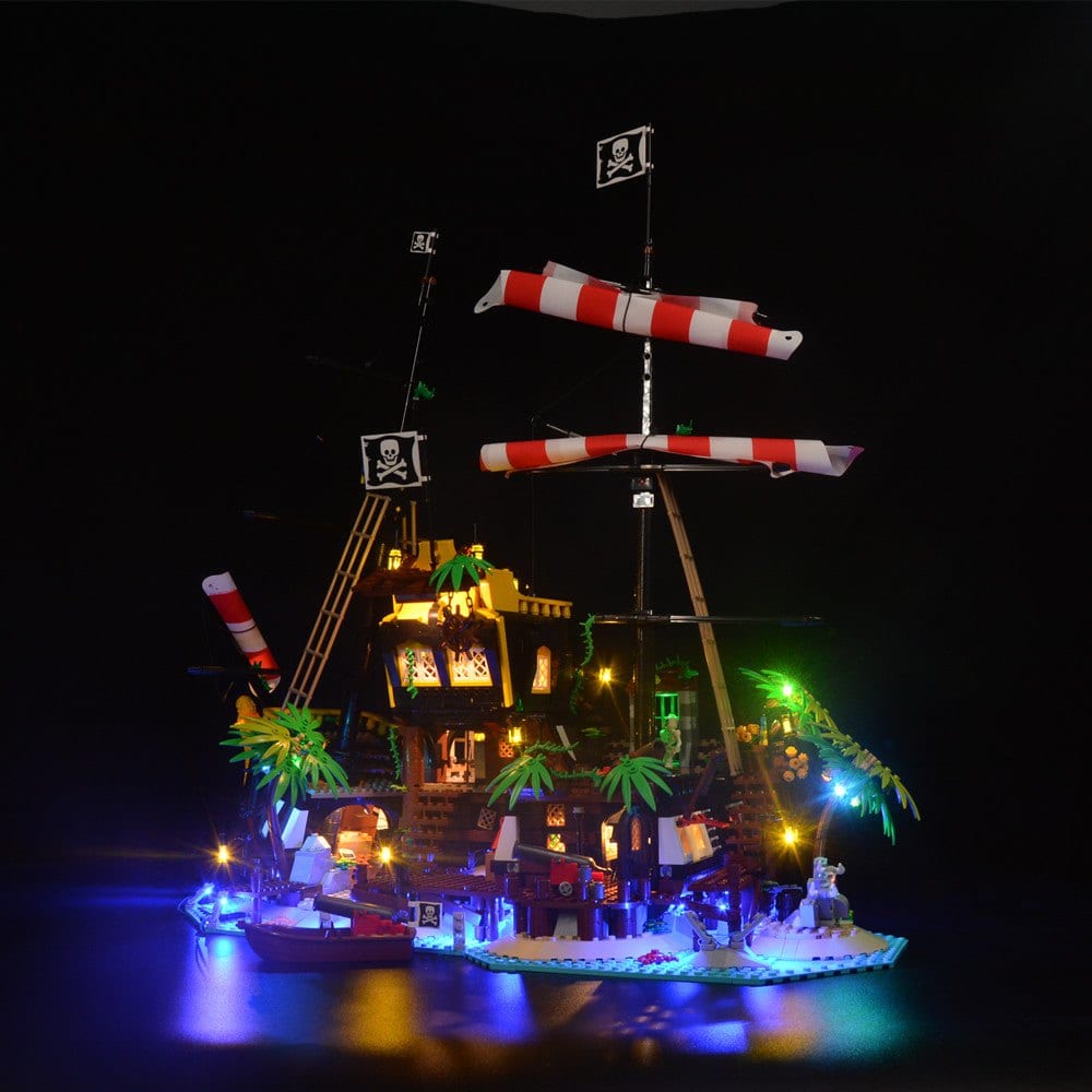 zene bricks LEGO Pirates of Barracuda Bay #21322 Light Kit