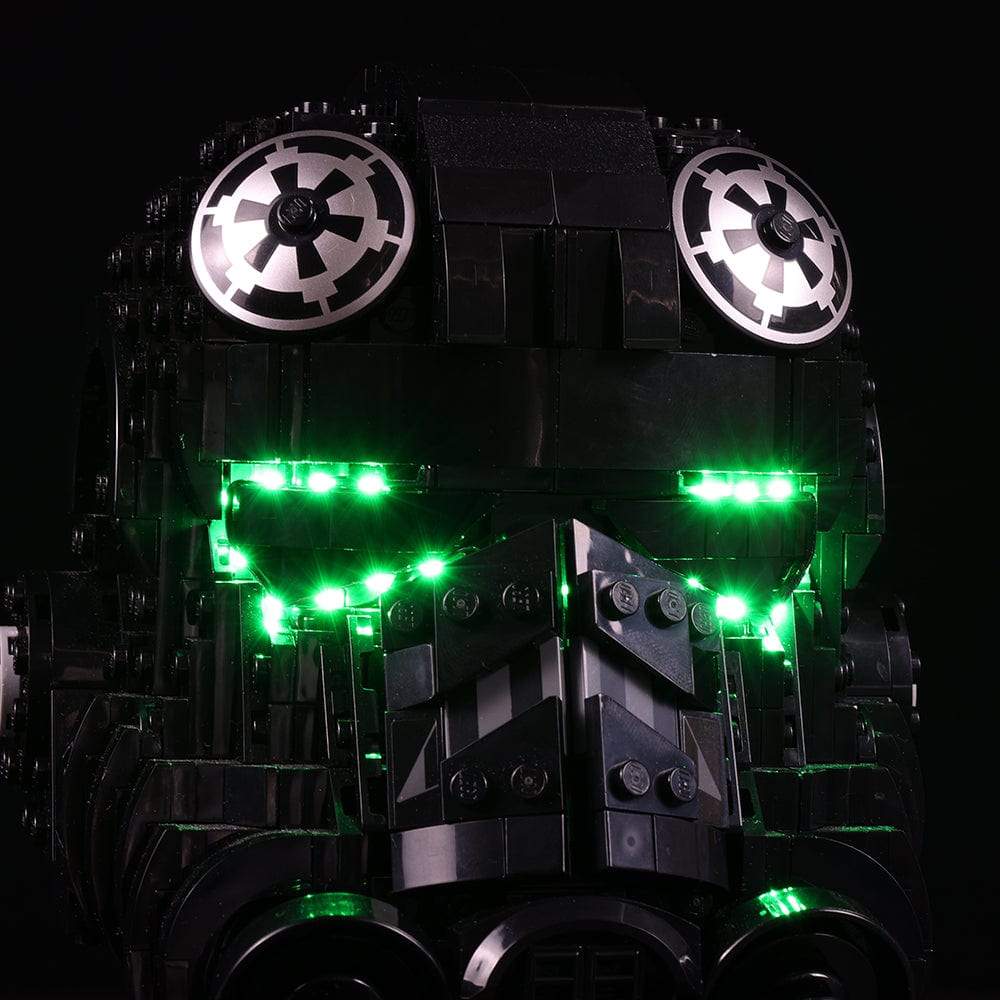 zene bricks LEGO TIE Fighter Pilot Helmet #75274 Light Kit