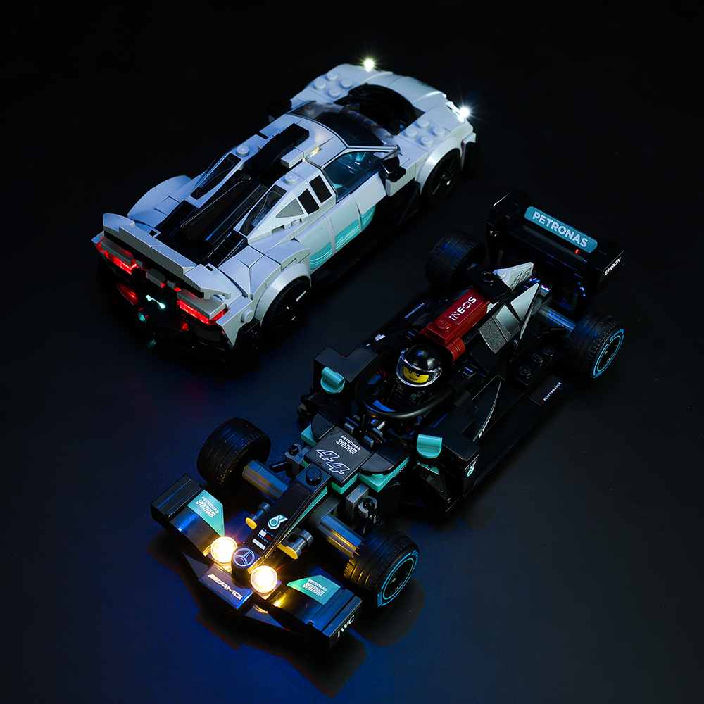 zene bricks LEGO Mercedes AMG F1 #76909 Light Kit