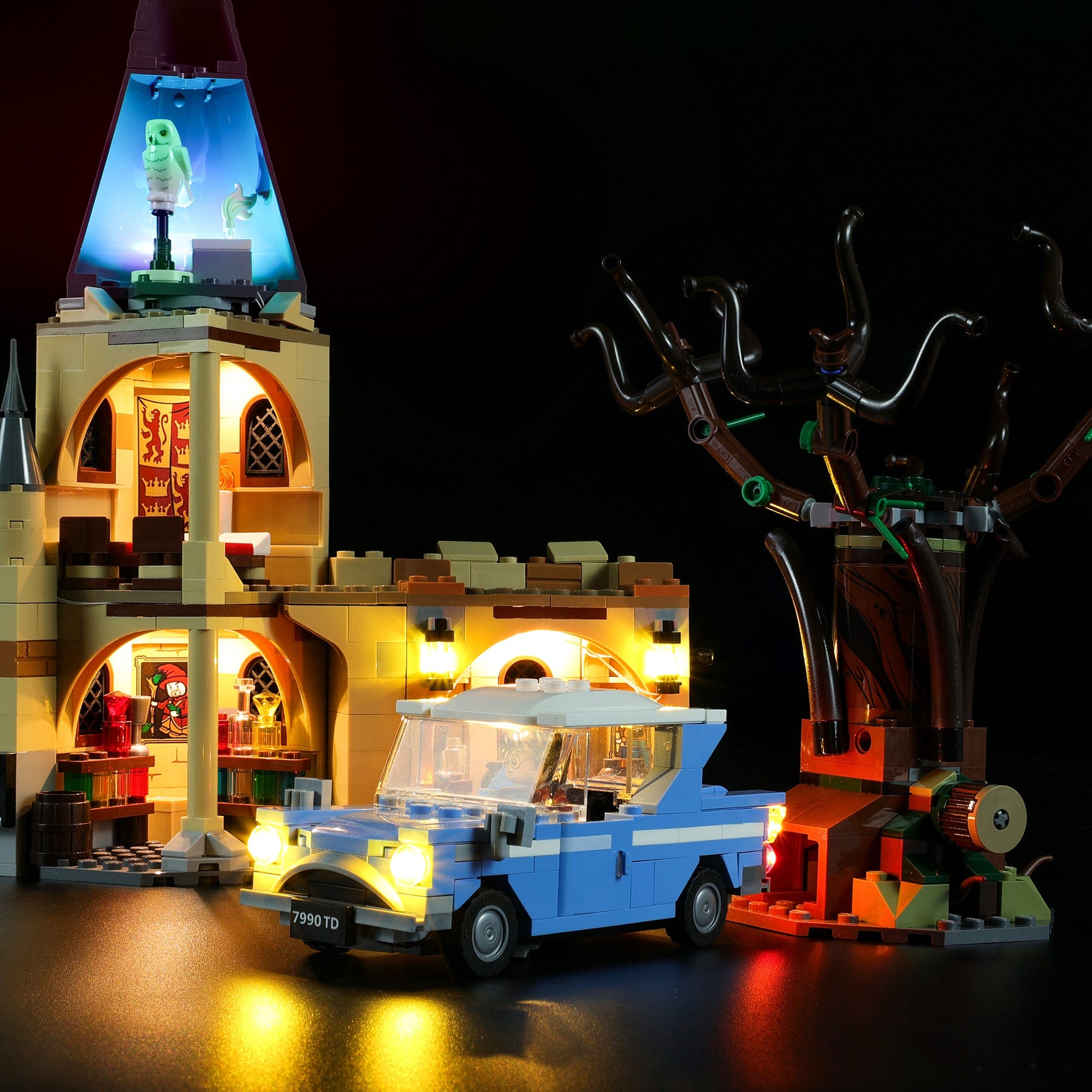 zene bricks LEGO Whomping Willow #75953 Light Kit