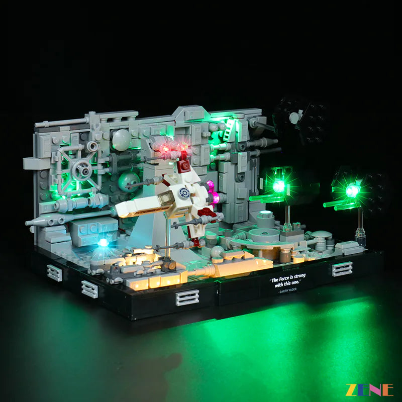zene bricks LEGO Trench Run Diorama #75329 Light Kit