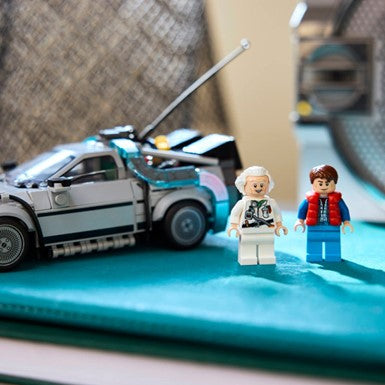 LEGO Time Machine from Back to the Future #77256 — A DeLorean that can 'fly'