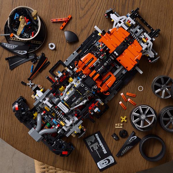 LEGO Technic Koenigsegg Sadair's Spear: Inside the Newest Ultimate Car Concept Model