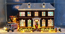 The LEGO Winter Village: One House, One Santa, One Train