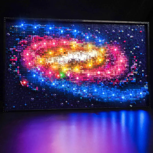 Illuminating the Cosmos: The Light Kit for LEGO Milky Way Galaxy #31212