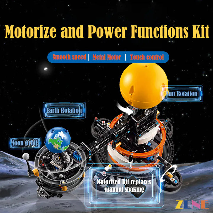 Bringing the Cosmos to Life: LEGO Planet Earth and Moon in Orbit 42179