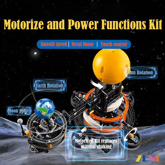Bringing the Cosmos to Life: LEGO Planet Earth and Moon in Orbit 42179