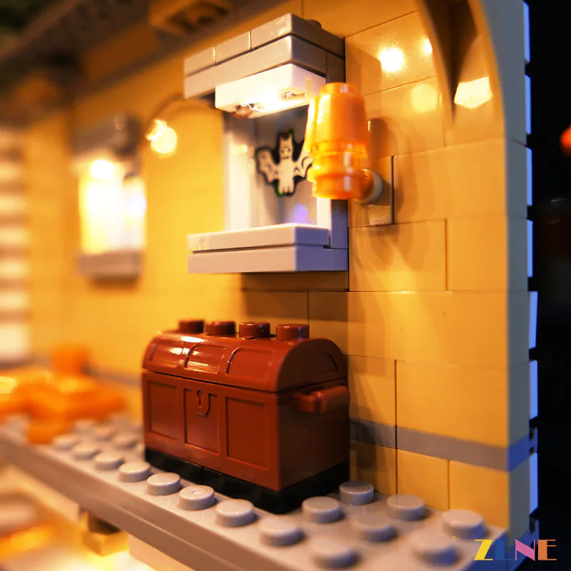 zene bricks Light Kit for Gringotts Wizarding Bank #76417 (Harry Potter) Ver.3