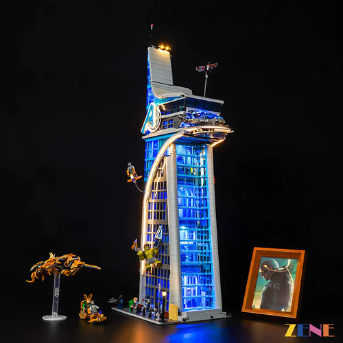 Zene Lego Avengers Tower Light Kit