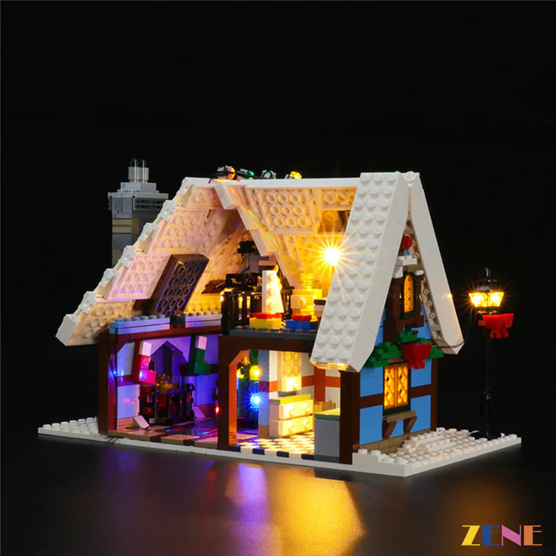 zene bricks LEGO Winter Village Cottage #10229 Light Kit