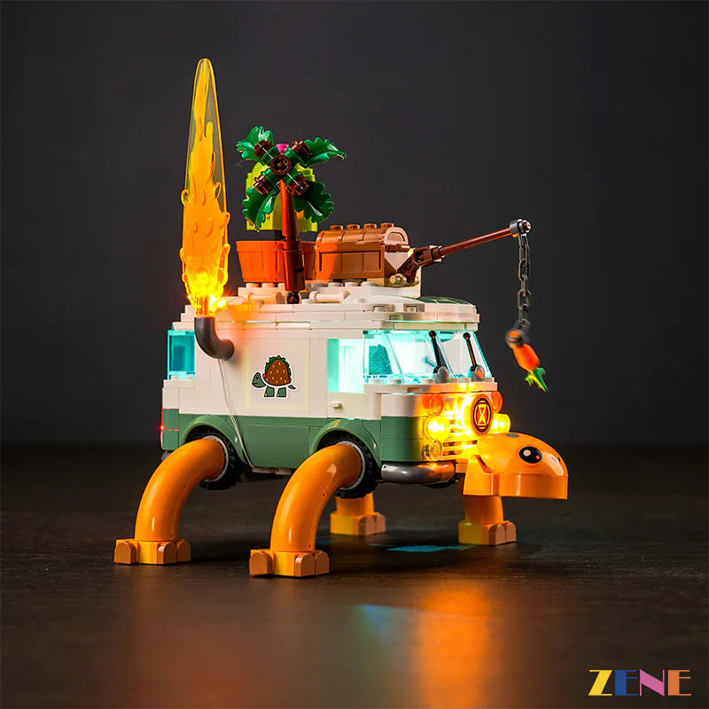 zene bricks Light Kit for LEGO Mrs. Castillo's Turtle Van #71456