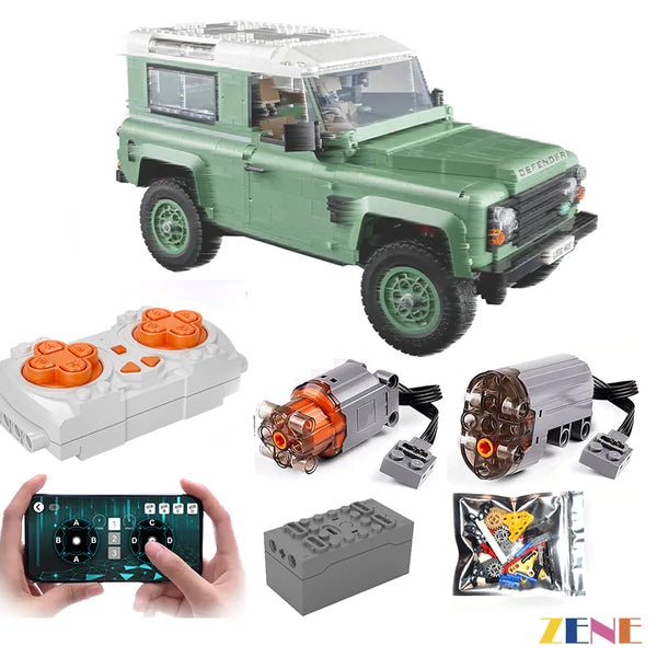 Lego Land Rover Defender Motorized Instructions