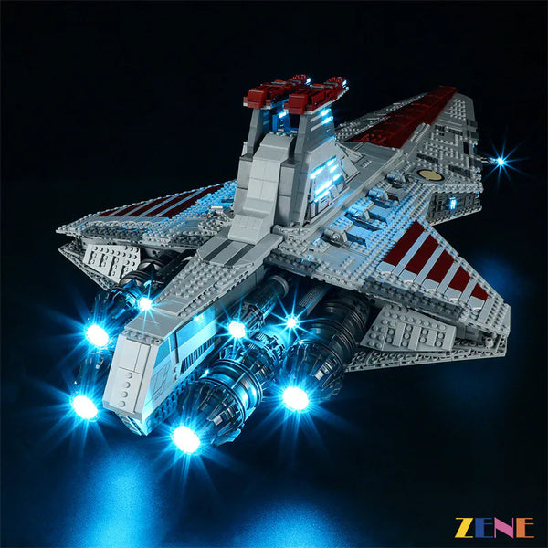 Zene Venator Class Republic Attack Cruiser Lego
