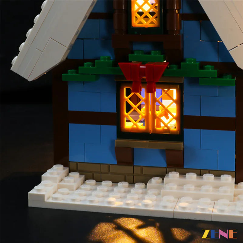 zene bricks LEGO Winter Village Cottage #10229 Light Kit