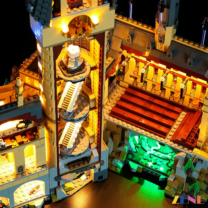 Light Kit for LEGO Hogwarts Castle #71043 (Bright Version